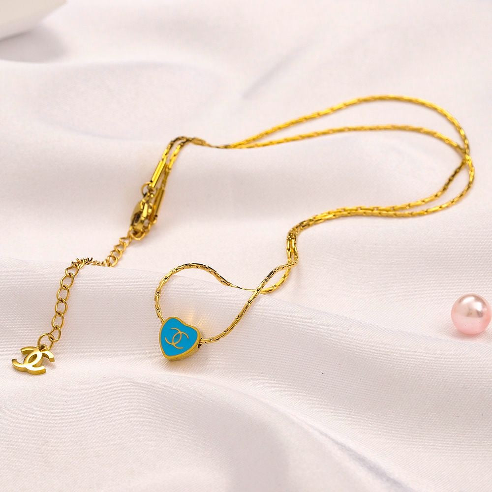 Collier coeur coco Élégance en soi