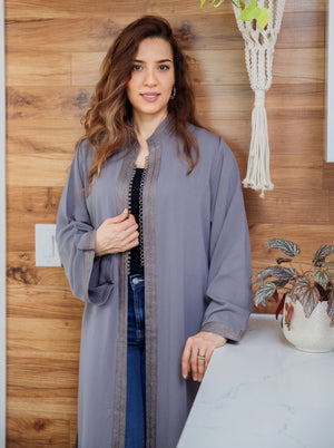 Kimono en crêpe