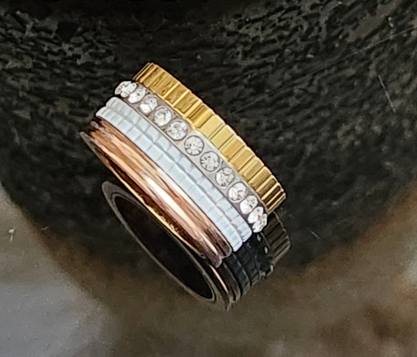 Bague quatre classy certie Élégance en soi