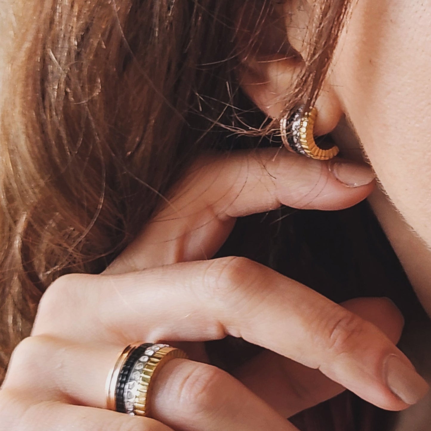Bague quatre classy certie Élégance en soi