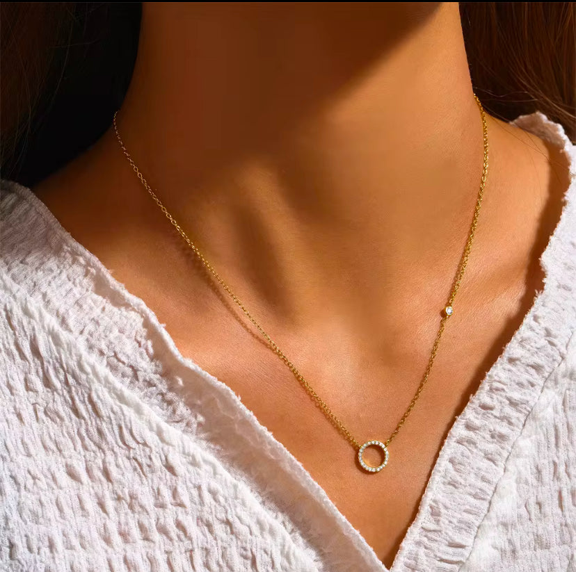 Collier cercle Élégance en soi