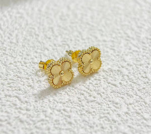 Boucles Flower Gold GM