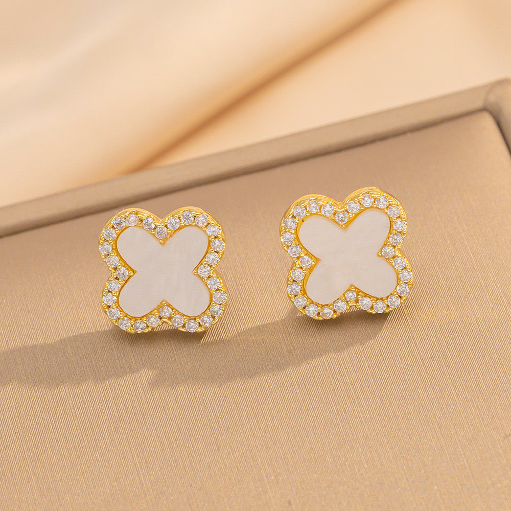 Boucles Flower GM Shiny Naya bijoux