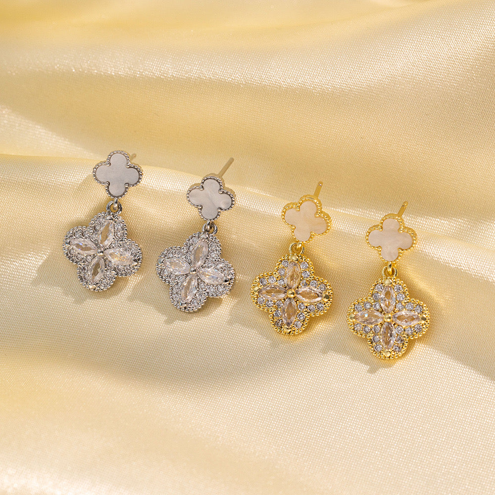 Boucles Flower Soirée Élégance en soi