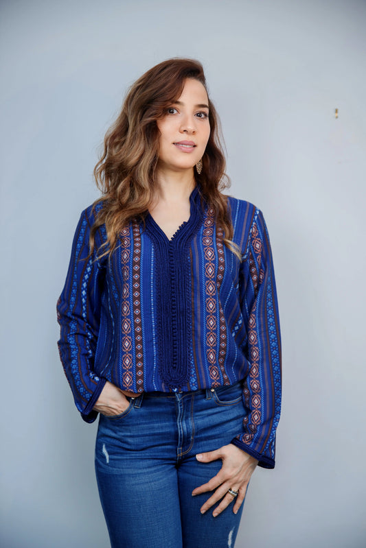 Chemise tradi-moderne Élégance en soi