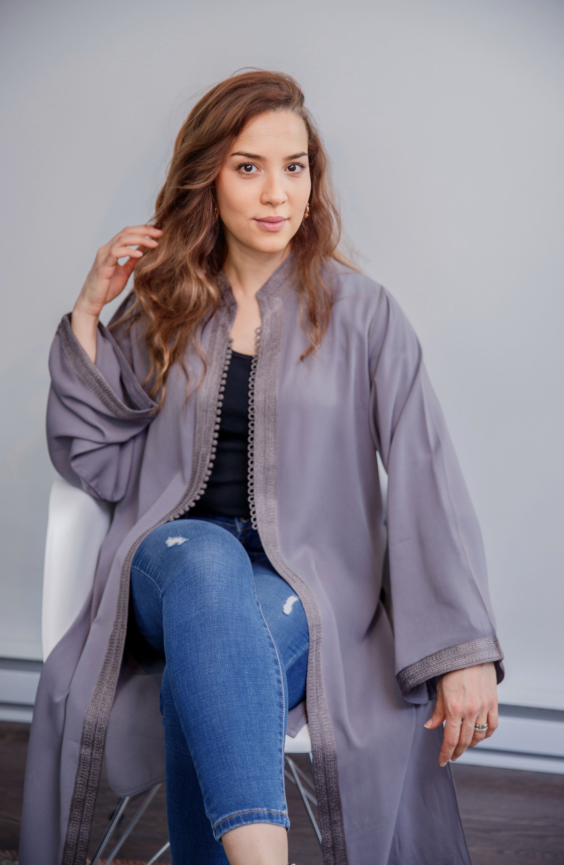 Kimono en crêpe Élégance en soi