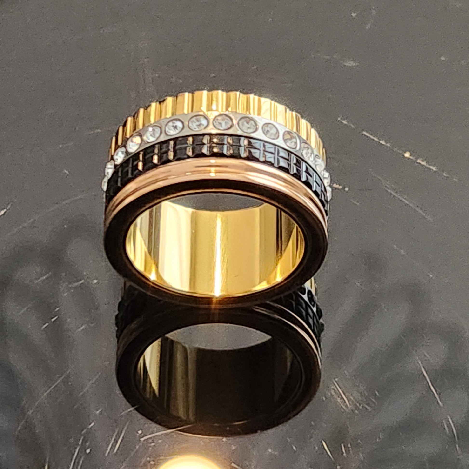 Bague quatre classy certie Élégance en soi