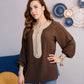 Chemise tradi-moderne Élégance en soi