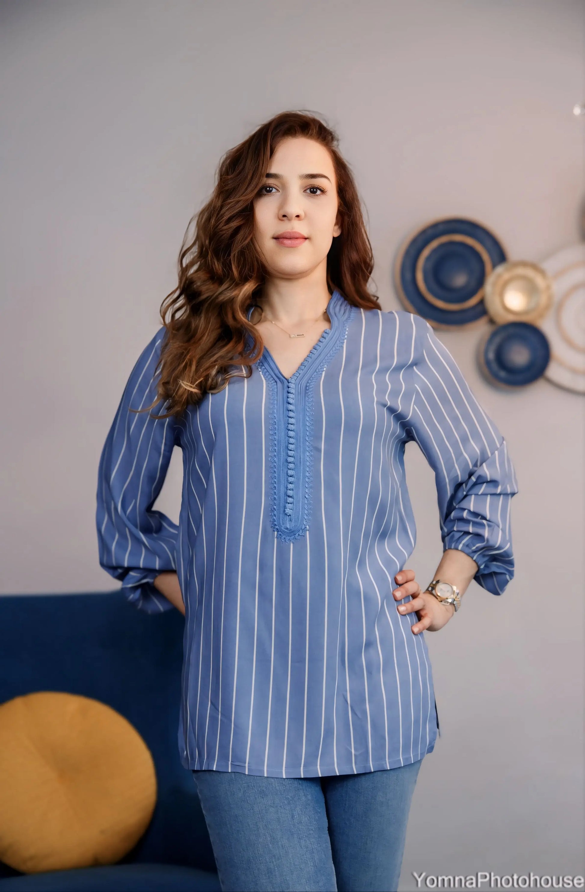 Chemise tradi-moderne Élégance en soi