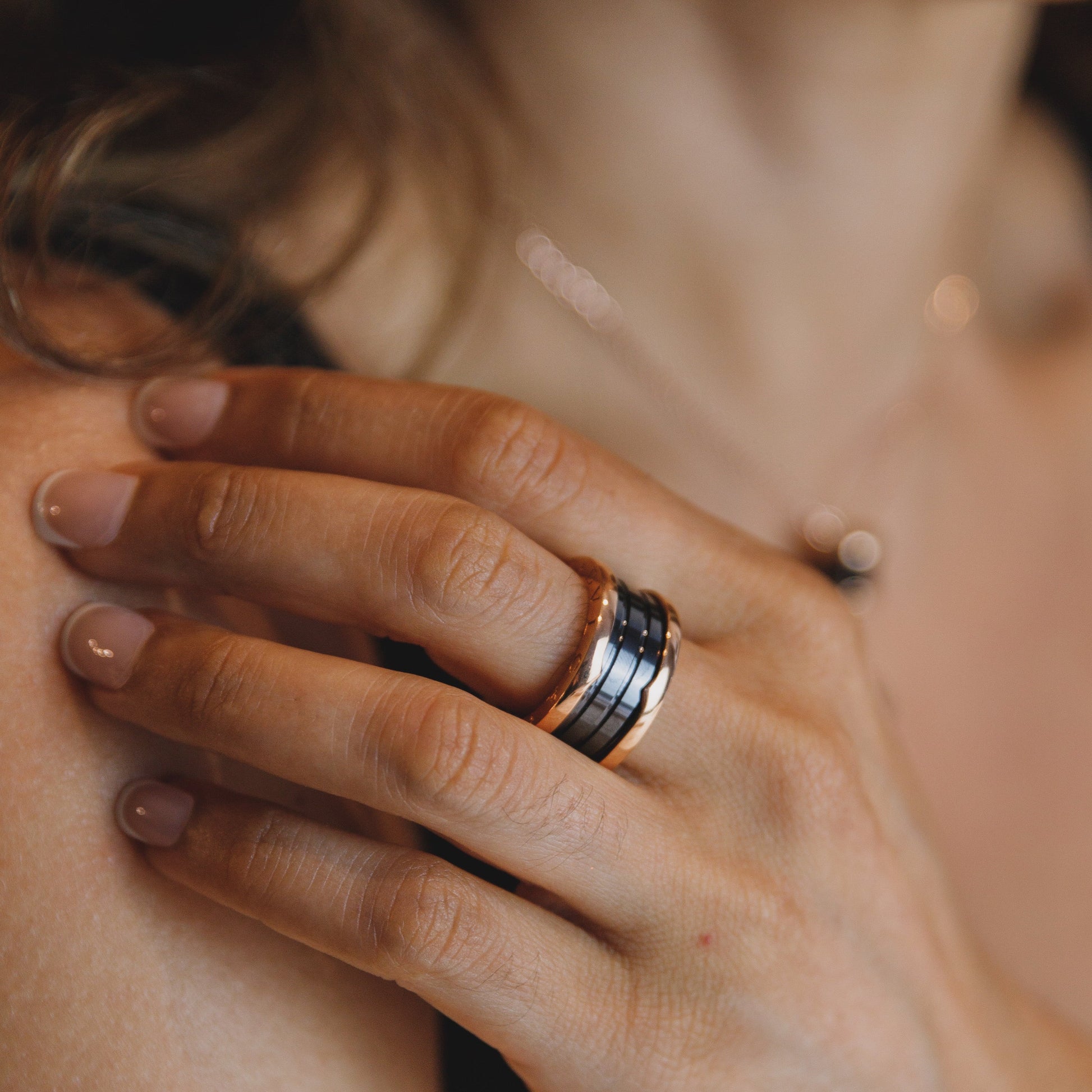 Bague Spirale Élégance en soi