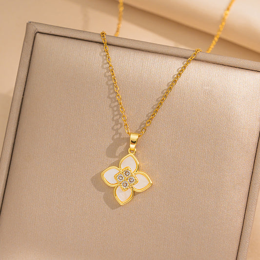 Collier fleur de lys Naya bijoux