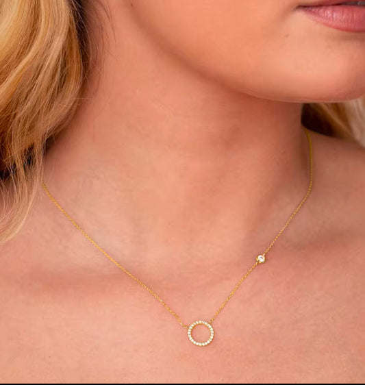 Collier cercle Élégance en soi