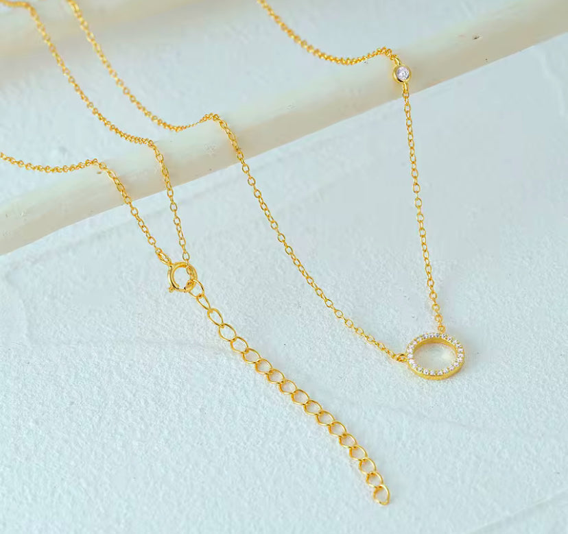 Collier cercle Élégance en soi