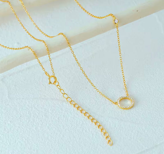 Collier cercle Élégance en soi