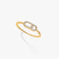 Bague pavé certie Élégance en soi