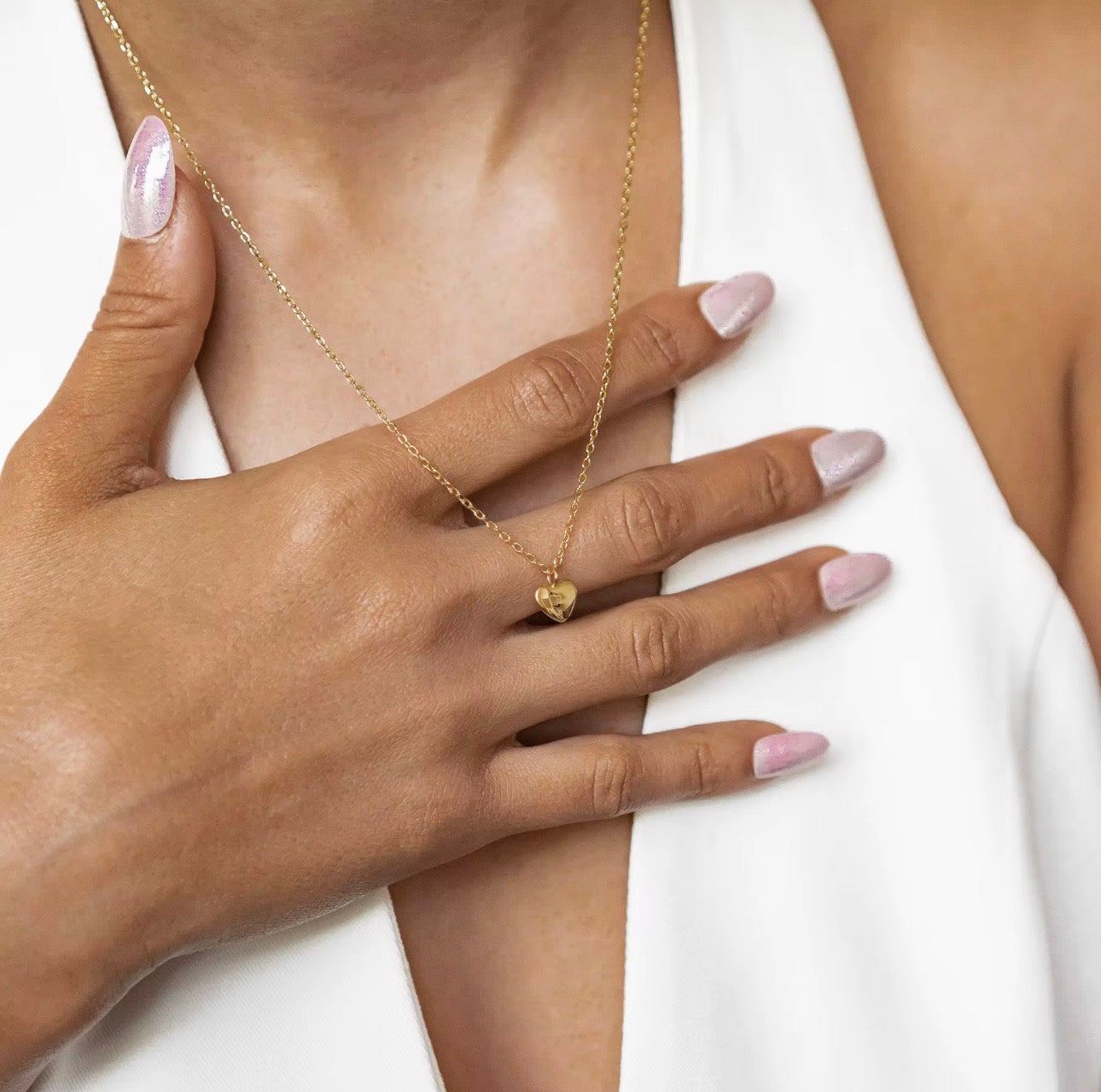 Collier cœur love Élégance en soi