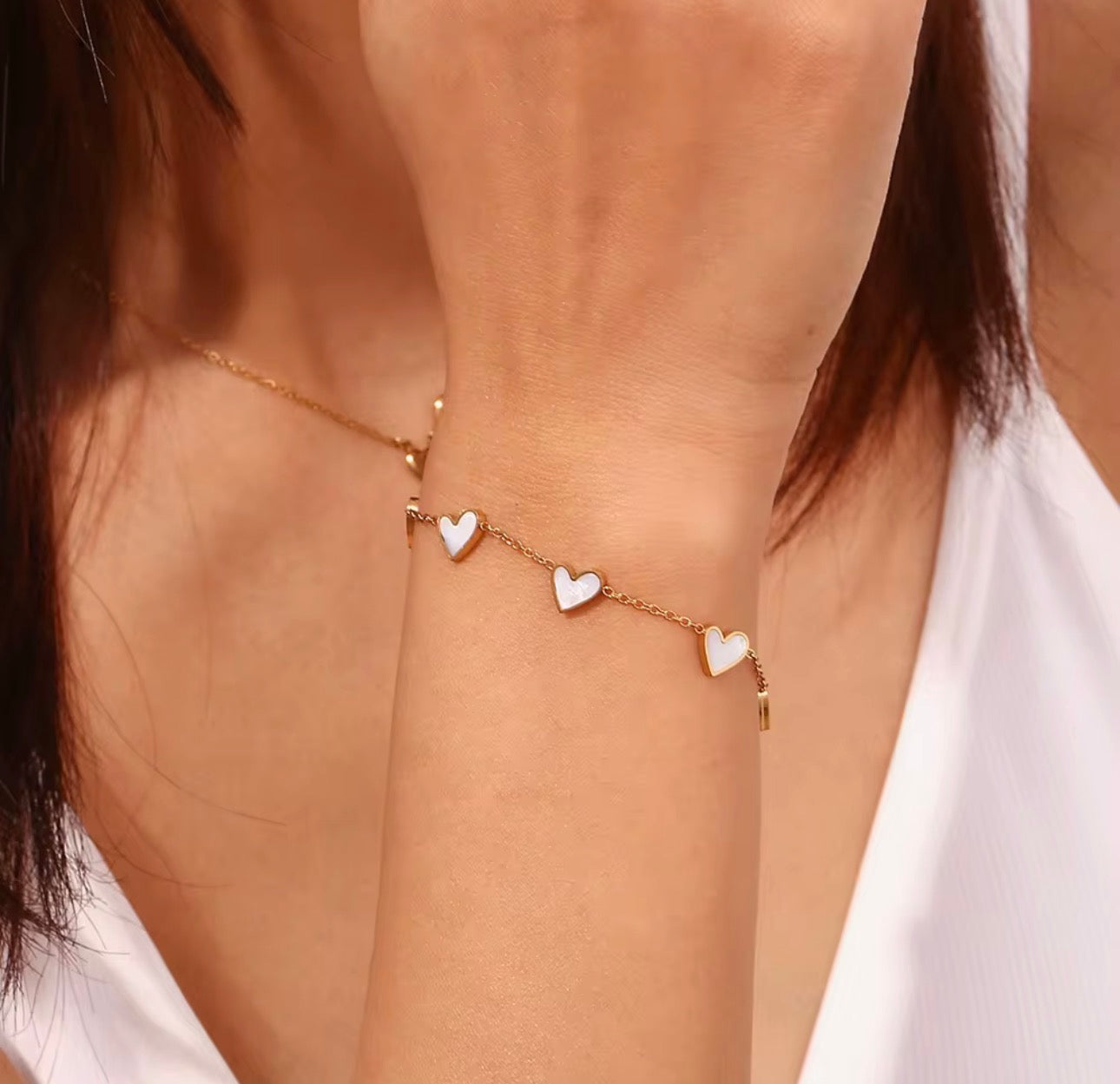 Bracelet cœur Naya bijoux