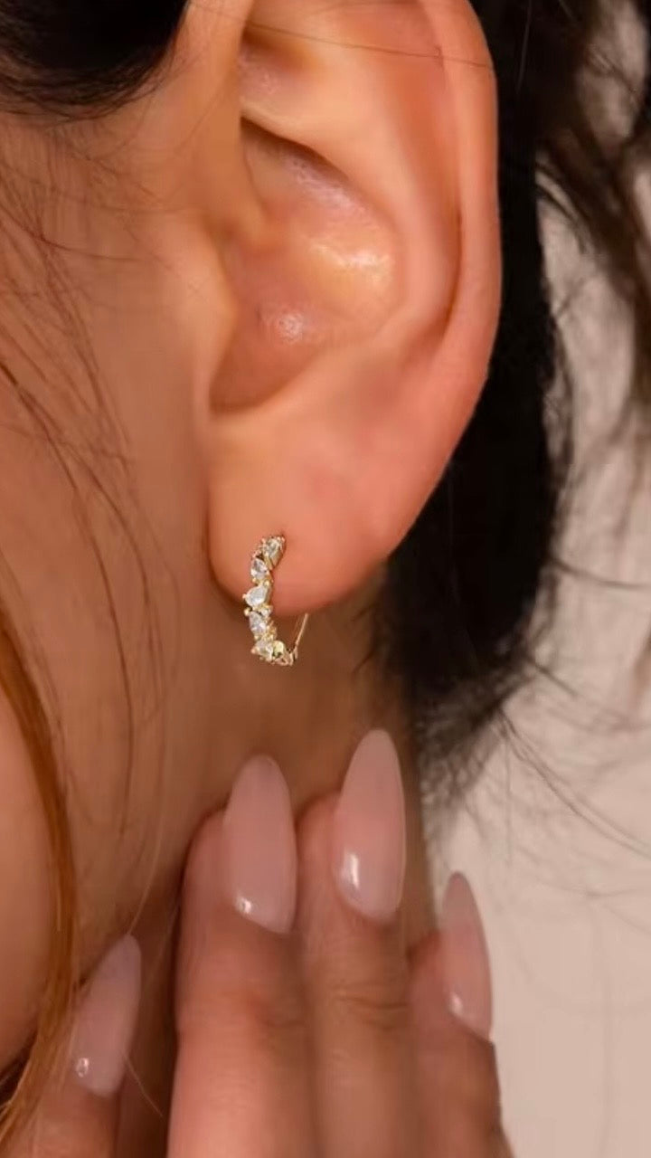 Boucles anneau certi Naya Bijoux