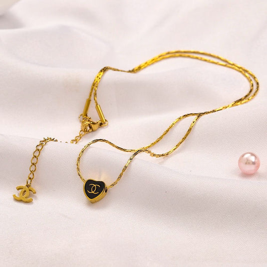 Collier coeur coco Élégance en soi