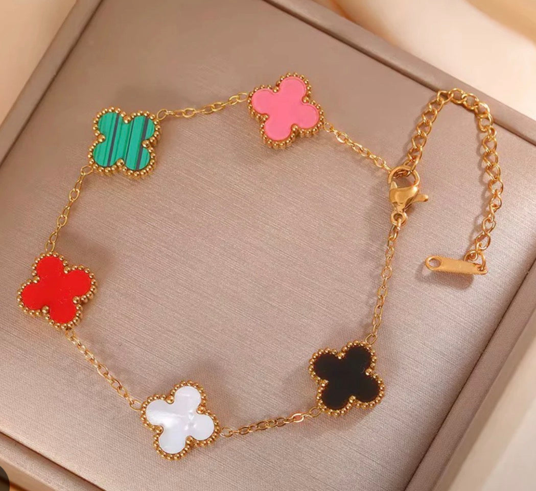 Bracelet Mini trèfles Naya bijoux