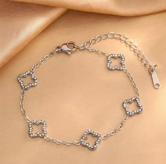 Bracelet trèfles certie Naya bijoux