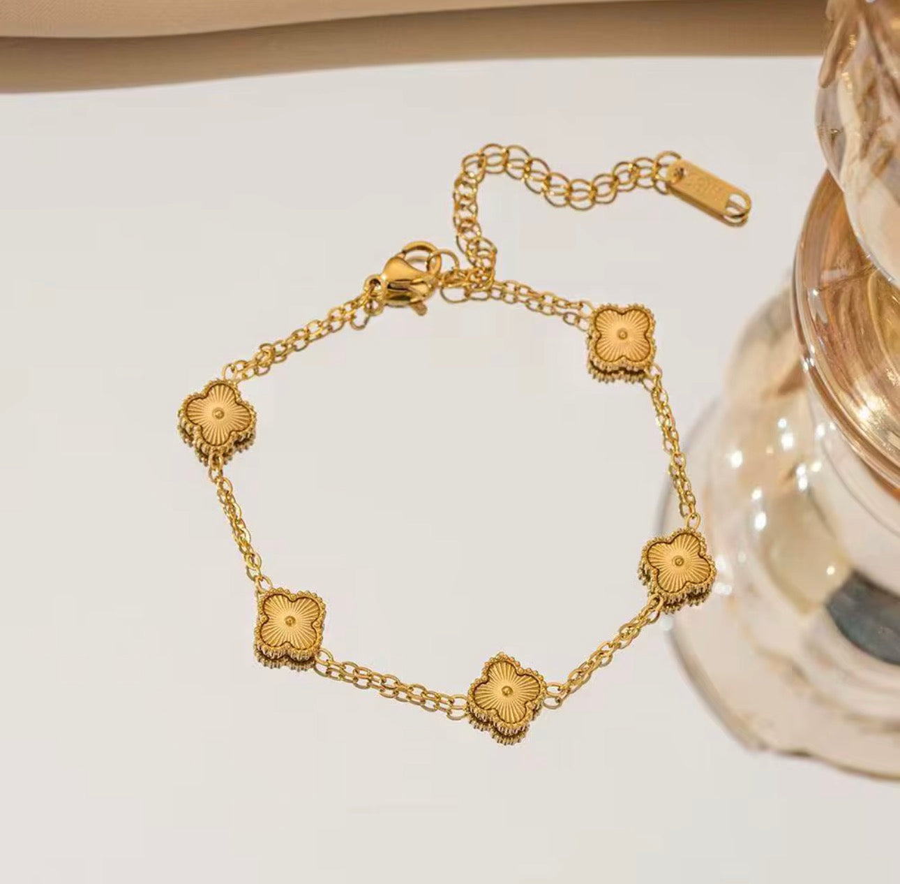 Bracelet Mini trèfles Naya bijoux