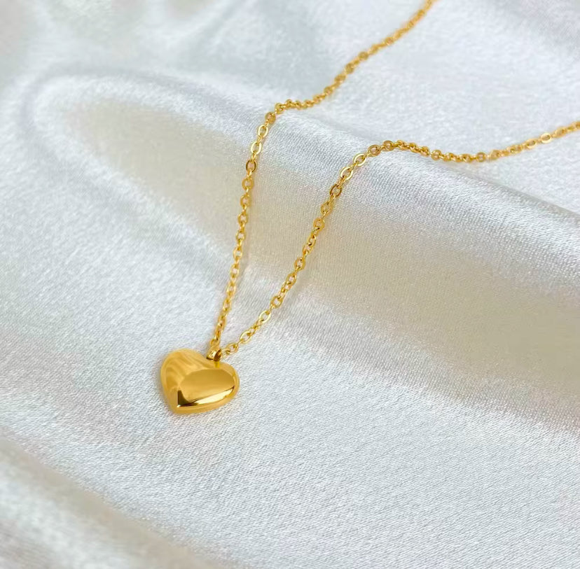 Collier cœur love Élégance en soi