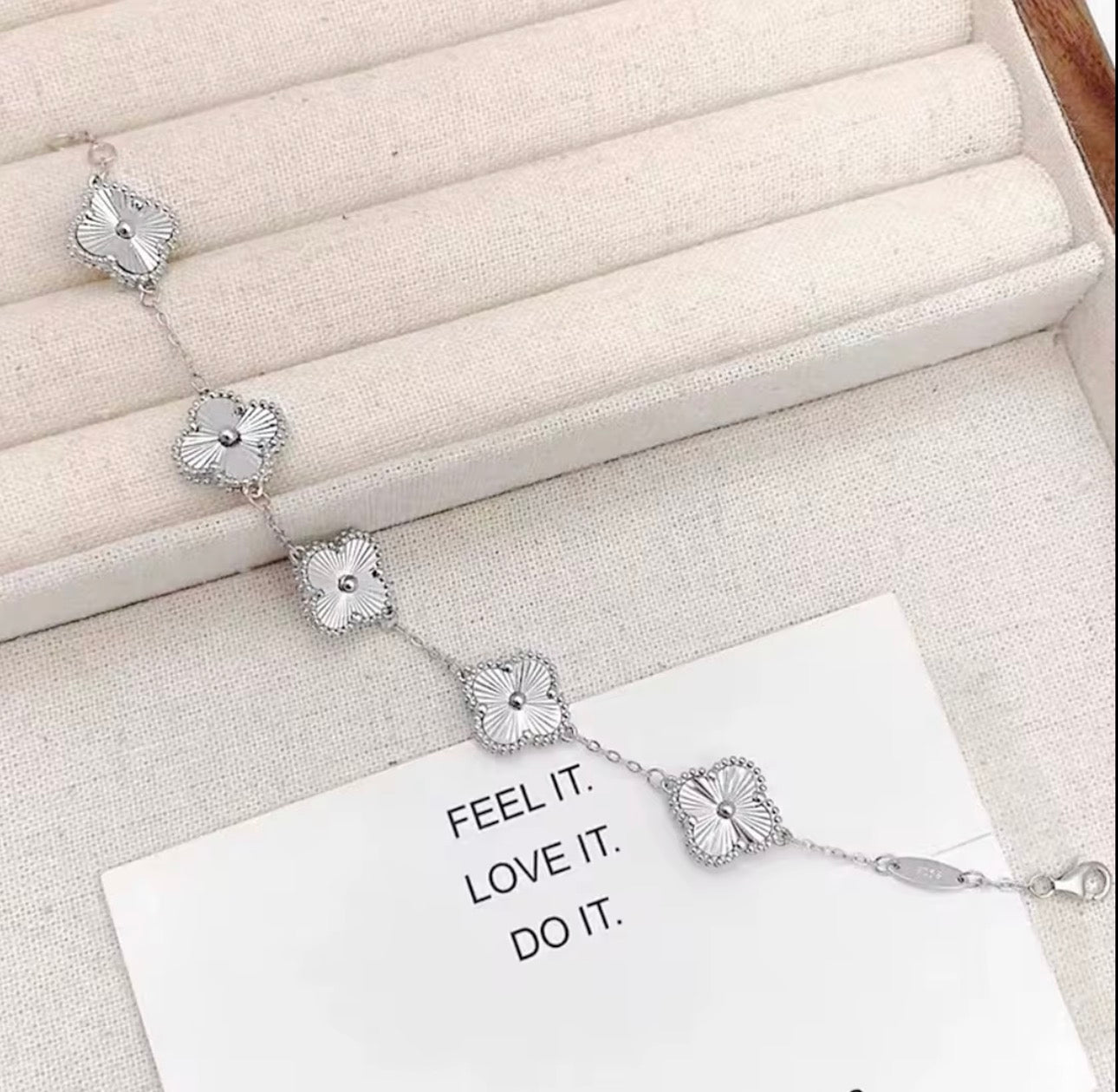 Bracelet trèfles Naya bijoux