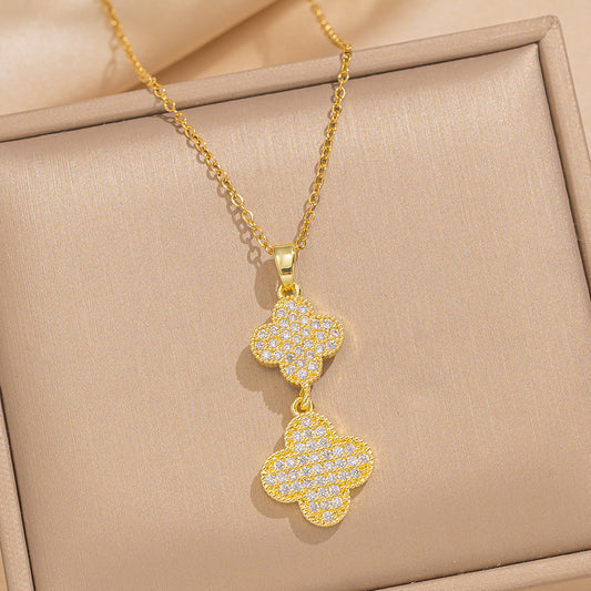 Collier flower certi Naya bijoux