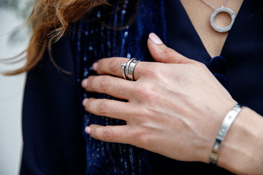 Bague clou Élégance en soi