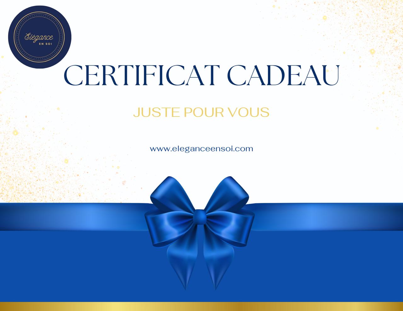 Carte cadeau Élégance en soi